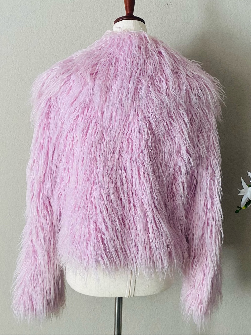 NWT Forever 21 Faux Fur Coat - Picture 3 of 4